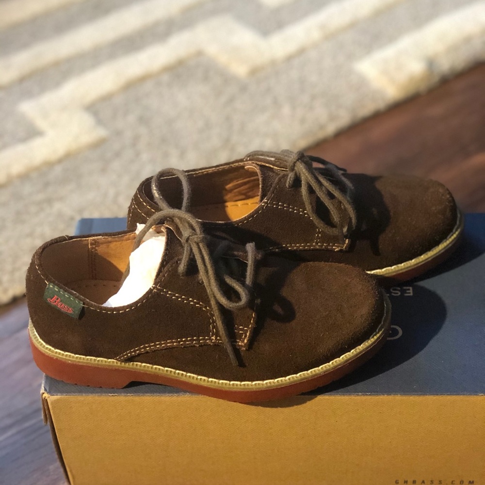 Bass Oxford shoes size 13 chocolate brown